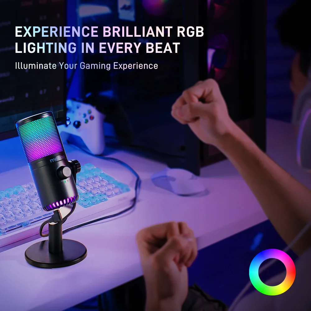 MAONO DM30RGB Condenser Microphone - Image 4