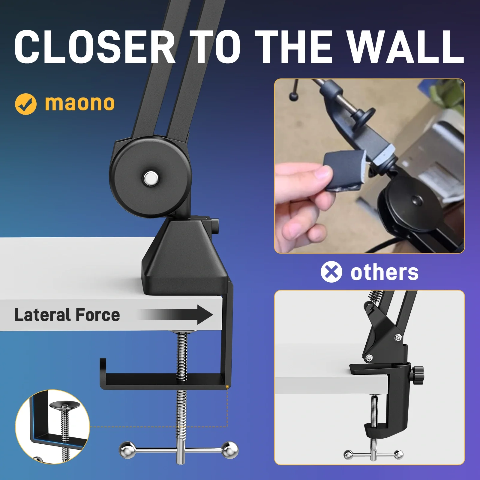 Maono BA37 Mic Boom Arm - Image 5
