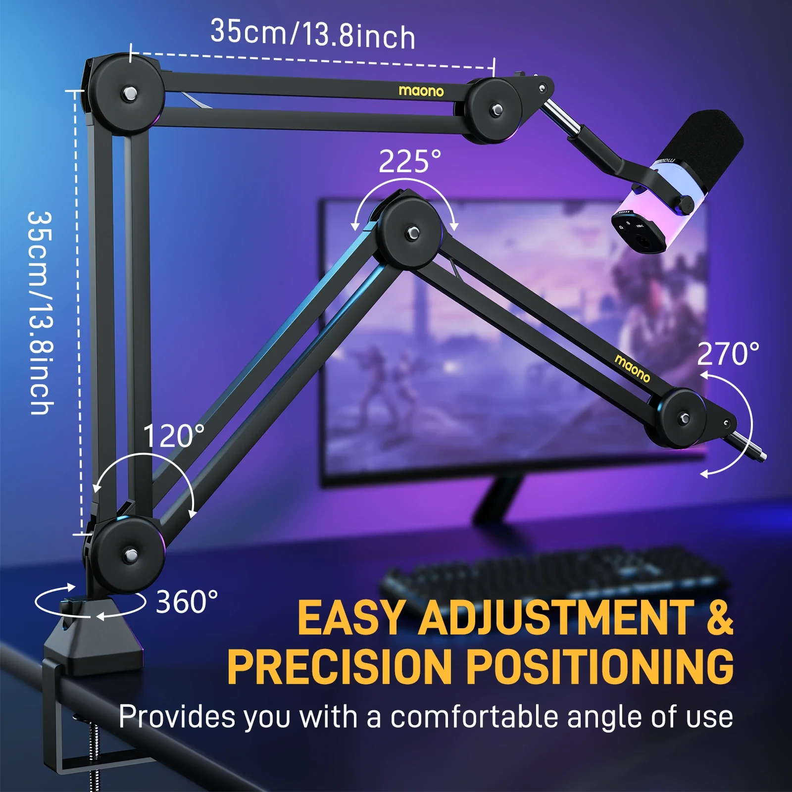 Maono BA37 Mic Boom Arm - Image 7