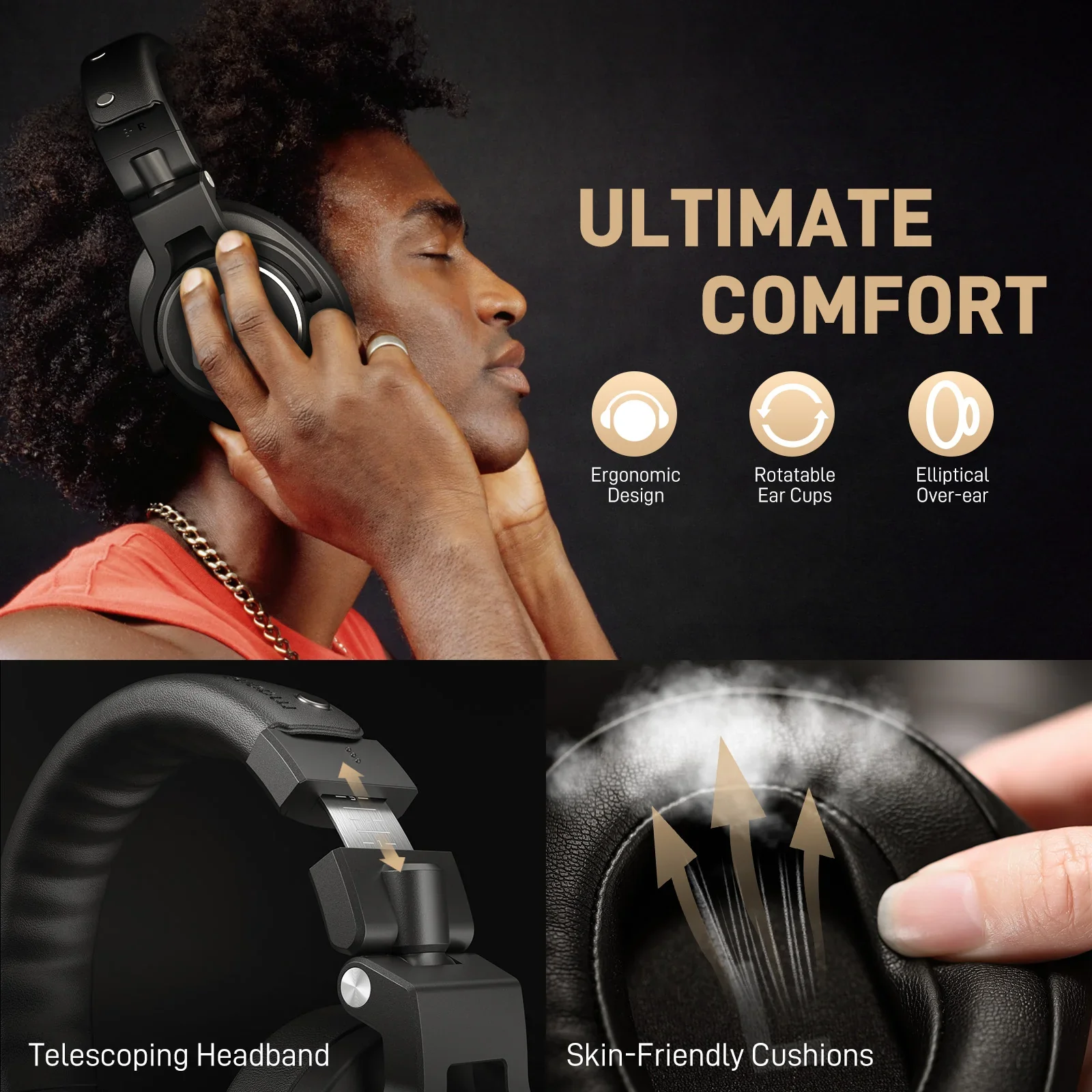 MAONO MH700 Gaming Headphones - Image 3