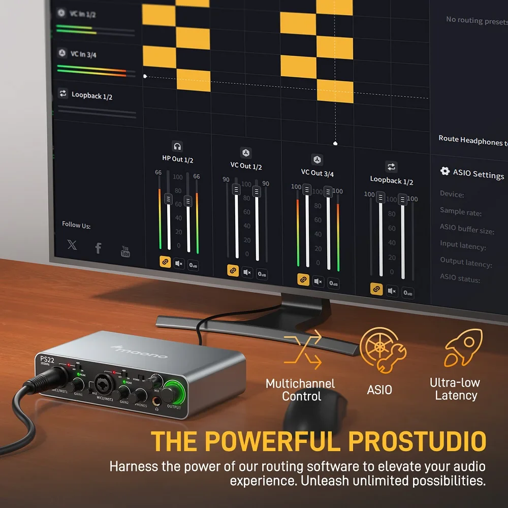 Maono PS22 Audio Interface - Image 5