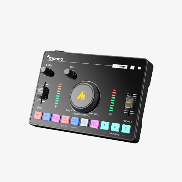 Maonocaster AMC2 NEO One-Stop Streaming Audio Mixer & Sound Card - Image 15