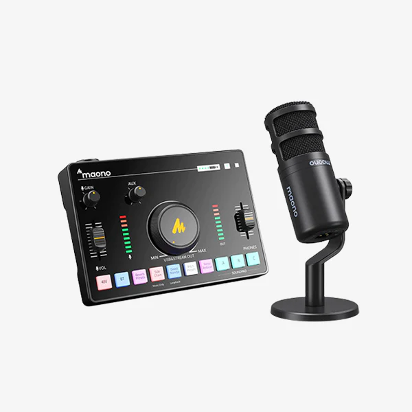 Maonocaster AMC2 NEO One-Stop Streaming Audio Mixer & Sound Card - Image 16