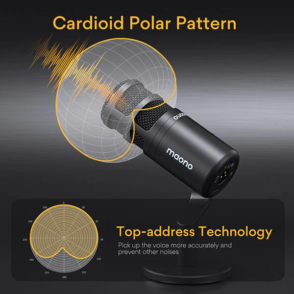Maono PD100 Dynamic Microphone - Image 4