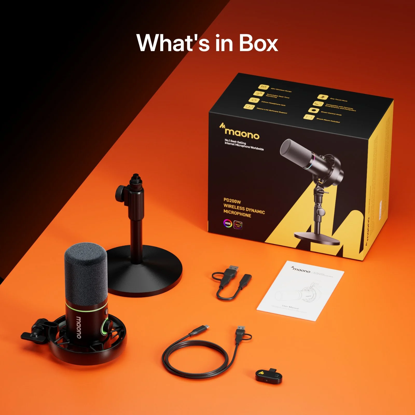New Launch | PD200W Hybrid Podcasting Microphone - Image 9