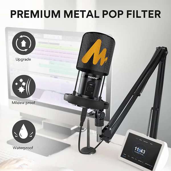 MAONO PM461 Series Condenser USB Microphone - Image 7