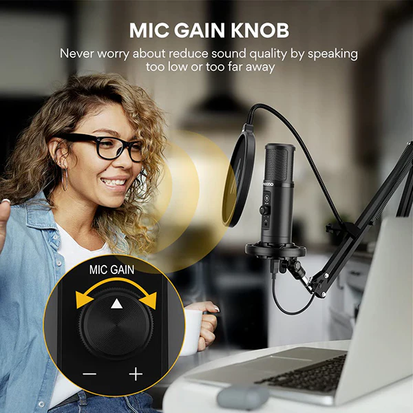 MAONO PM422 Podcast USB Microphone Plug & Play - Image 4
