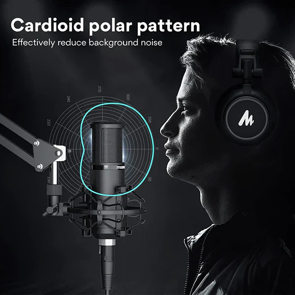 MAONO PM320 Studio Condenser XLR Microphone - Image 4