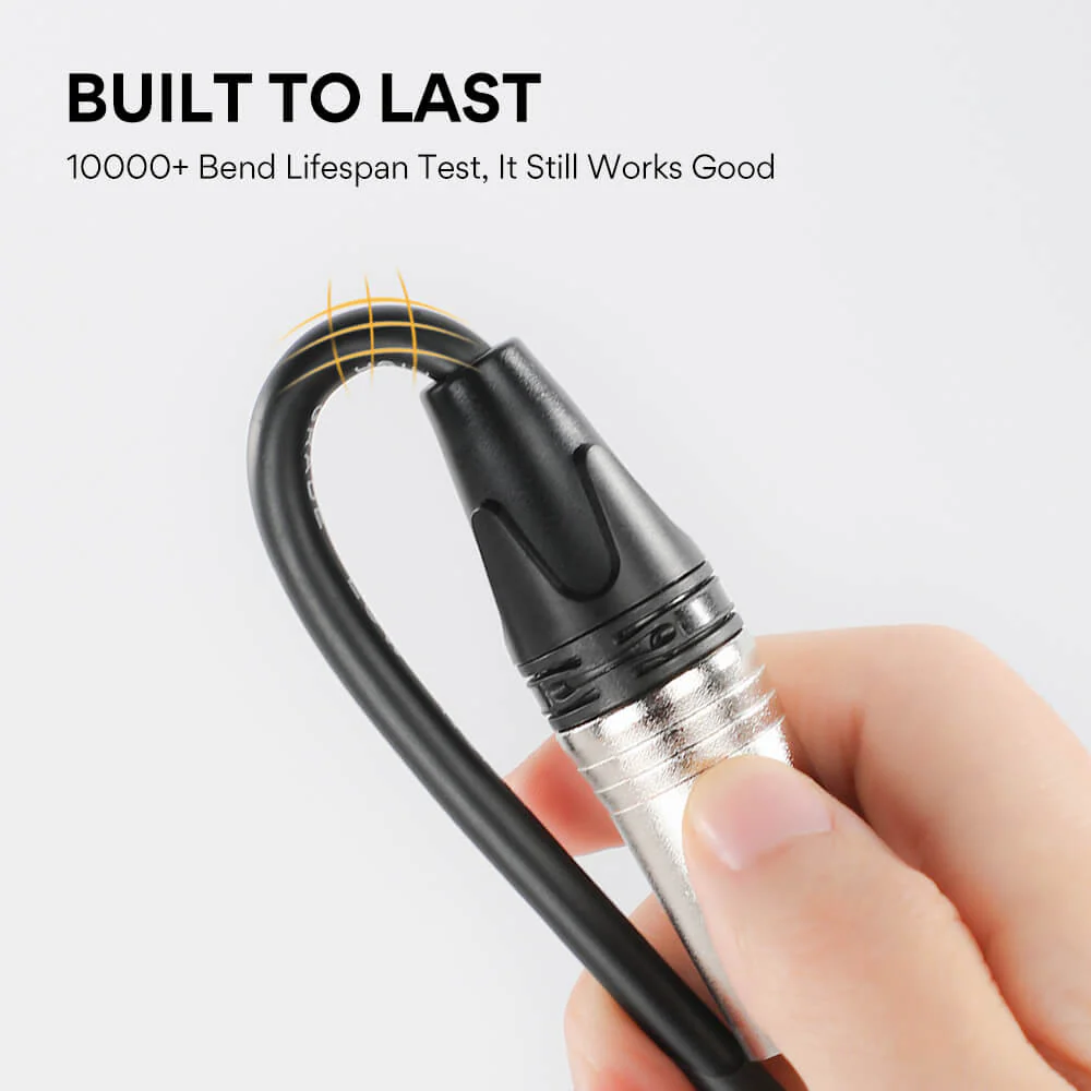 XLR Microphone Cable Premium XLR Patch Cable - Image 5